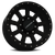 Vision Ojos 350 Wheel 17x9 8x165.1 Satin Black -12mm | 350-7981SB-12