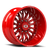 Vision Riot 402 Wheel 20x12 8x170 Red Tint Milled Spokes -51mm | 402-20270RTMS-51