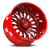 Vision Riot 402 Wheel 22x10 8x180 Red Tint Milled Spokes -19mm | 402-22087RTMS-19