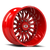 Vision Riot 402 Wheel 24x12 8x170 Red Tint Milled Spokes -51mm - MINIMUM PURCHASE OF 4 WHEELS | 402-24270RTMS-51