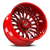 Vision Riot 402 Wheel 24x12 8x180 Red Tint Milled Spokes -51mm - MINIMUM PURCHASE OF 4 WHEELS | 402-24287RTMS-51