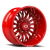 Vision Riot 402 Wheel 20x9 8x165.1 Red Tint Milled Spokes 12mm | 402-2981RTMS12