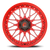 Fuel D758 Trigger Wheel 20x9 5x127 Candy Red 1mm | D75820907550