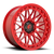 Fuel D758 Trigger Wheel 20x9 6x139.7 Candy Red 1mm | D75820908450