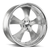 Strada Street Classics C02 Old Skool Wheels Rims 24x10 Blank Custom Drilled Brushed Silver W/ Stainless Lip 15mm | C02400015BFSMLSS