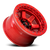 Fuel D123 Block Beadlock Wheel 17x8.5 6x139.7 Candy Red With Candy Red Ring 0mm | D12317858447