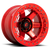Fuel D123 Block Beadlock Wheel 17x9 6x139.7 Candy Red With Candy Red Ring -15mm | D12317908445