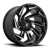 Fuel D753 Reaction Wheel 18x9 5x139.7 & 5x150 Gloss Black Milled 1mm - FREE T-SHIRT INCLUDED! | D75318907050