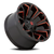 Fuel D787 Assault Wheel 22x12 5x114.3 & 5x127 Matte Black Milled With Red Tint -44mm - MINIMUM PURCHASE OF 4 WHEELS | D78722202647