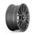 Rotiform R166 Blq-C Custom Drilled Wheel Blanks Rims 19x8.5 Anthracite 35 | R166198500-35A