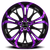 Hd Spinout Wheel 17x7 5x100 & 5x114.3 Purple 40mm | SO17703740BK-PR