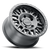 Raceline 951B Ryno Wheels Rims 17x9 8x180 Satin Black -12mm | 951B-79088-12