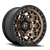Fuel D785 Unit Wheel 17x9 6x139.7 Bronze With Matte Black Ring 1mm - FREE T-SHIRT INCLUDED! | D78517908450