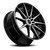 Drw D19 Wheel 18x8 5x100 & 5x114.3 Gloss Black Machined Face 38mm | D19-188010H3873BMF