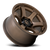 Fuel D768 Rush Wheel 18x9 5x127 Matte Bronze -12mm | D76818907545