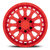 Black Rhino Raid Wheel 20x9.5 6x139.7 Gloss Red -18mm | 2095RAD-86140R12