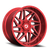 Gear Off Road 761Rm Wheel 22x12 8x165.1 Gloss Red w/Milled Accents & Lip Logo -44mm | 761RM-2228144
