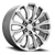 Performance Replicas Pr211 Wheel 24x10 6x139.7 Silver Machined Face 31mm - MINIMUM PURCHASE OF 4 WHEELS | 211SM-2415831