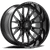 Axe Atlas Wheels Rims 24x12 8x170 Gloss Black Milled -44mm | 24128170-44ATLBM