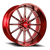 DOORBUSTER PRICING! - Off Road Monster M26 M26 Wheel 26x12 6x139.7 Milled Candy Red -44mm - MINIMUM PURCHASE OF 4 WHEELS - FREE T-SHIRT INCLUDED! | M26612639N44RML