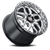 DOORBUSTER PRICING! - Weld Street Performance Laguna Beadlock Wheel 18x10 5x115 Gloss Black Milled w/ Diamond Lip 30mm | S90780071P30