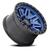 Fuel D813 Syndicate Wheel 17x9 5x127 Dark Blue With Black Ring -12mm - FREE T-SHIRT INCLUDED! | D81317907545