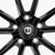 Curva Cff46 Wheels Rims 22x10.5 Blank Custom Drilled Gloss Black 40mm | CFF46-22105BLNK4073BLK
