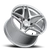 Kansei K15H Astro Wheels Rims 18x9.5 5x100 Hyper Silver 22mm | K15H-189516+22