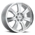 DOORBUSTER PRICING! - Voxx Turin Wheel 17x8.5 6x132 & 6x139.7 Silver w/ Mirror Machined Face And Lip 39mm | TUR 785-6003-39 SMF (2)