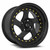 Vors Vr2 Wheels Rims 15x8 4x100 Black W/ Gold Rivets 20mm | VR02158040020BK