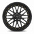 Vors Vr8 Wheels Rims 19x9.5 5x115 Black W/ Gold Rivets 35mm | VR08199551435GB-515