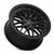 Vors Vr8 Wheels Rims 17x8 5x114.3 Black W/ Gold Rivets 35mm | VR08178051435GB