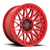 Fuel D758 Trigger Wheel 17x9 5x127 Candy Red 1mm | D75817907550
