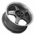 Vors Sp1 Wheels Rims 17x8 4x108 Hyper Black W/ Machined Lip 30mm | SP0117808H30HB-408