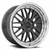 Vors Vr8 Wheels Rims 18x9 5x112 Hyper Black W/ Machined Lip & Chrome Rivets 35mm | VR08189051435HB-512