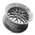 Vors Vr8 Wheels Rims 19x9.5 5x115 Hyper Black W/ Machined Lip & Chrome Rivets 35mm | VR08199551435HB-515