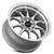 Vors Tr3 Wheels Rims 16x8 4x100 4x114.3 Silver W/ Machined Lip 20mm | TR0316808H20S