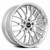 Arc Ar6 Wheels Rims 18x8 5x112 Silver Machined W/ Machined Lip & Chrome Rivets 30mm | AR06188051430SF-512