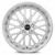 Arc Ar6 Wheels Rims 18x9 5x115 Silver Machined W/ Machined Lip & Chrome Rivets 35mm | AR06189051435SF-515
