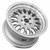 Arc Ar1 Wheels Rims 18x9.5 5x112 Silver Machined W/ Machined Lip & Chrome Rivets 35mm | AR01189551435SF-512