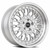 Arc Ar1 Wheels Rims 17x8.5 5x115 Silver Machined W/ Machined Lip & Chrome Rivets 35mm | AR01178551435SF-515