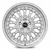 Arc Ar1 Wheels Rims 17x8.5 5x114.3 Silver Machined W/ Machined Lip & Chrome Rivets 35mm | AR01178551435SF