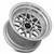 Vors Vr7 Wheels Rims 15x9 4x100 4x114.3 Silver Machined W/ Machined Lip & Chrome Rivets 0mm | VR0715908H0S