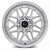 Vors Vr7 Wheels Rims 15x7 4x100 4x114.3 Silver Machined W/ Machined Lip & Chrome Rivets 35mm | VR0715708H35S