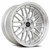 Vors Vr8 Wheels Rims 19x9.5 5x108 Silver W/ Machined Lip & Chrome Rivets 22mm | VR08199551422S-508