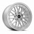 Vors Vr8 Wheels Rims 17x8 5x112 Silver W/ Machined Lip & Chrome Rivets 35mm | VR08178051435S-512