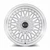 Vors Vr3 Wheels Rims 15x8 4x100 4x114.3 Silver W/ Machined Lip & Gold Rivets 20mm | VR0315808H20S