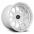 Vors Tr3 Wheels Rims 15x9 4x100 4x114.3 White W/ Machined Lip 0mm | TR0315908H0W