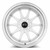 Vors Tr3 Wheels Rims 15x9 4x100 4x114.3 White W/ Machined Lip 0mm | TR0315908H0W