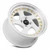 Vors Vr2 Wheels Rims 15x8 4x108 White W/ Machined Lip & Gold Rivets 20mm | VR02158040020W-408
